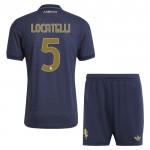 Günstige Fußballtrikots Juventus Locatelli 5 Kinder 3rd trikot 2024-25 Kurzarm